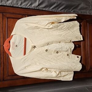 Philosophy cream sweater